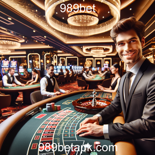 Descubra o Mundo do Live Casino no 989bet